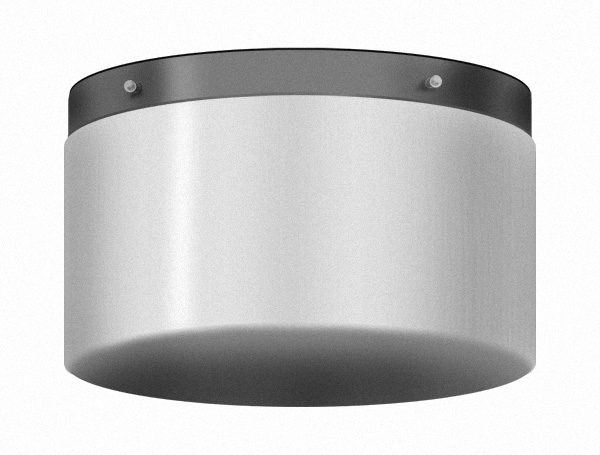 ME 124 Deckenleuchte
Produktion: Auer Stotz: BS 33
Glas opal überfangen,
H: 20 cm, Ø: 36 cm.
Marianne Brandt 1928