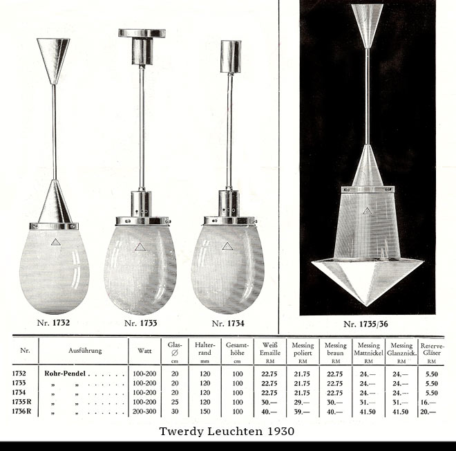 Dr. Twerdy Anzeige für Schaufenster Spiegelleuchten.
Erscheinungstermin 1928.