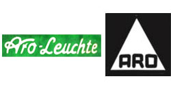 Aro Logo, Arnold Licht Markenzeichen Logo