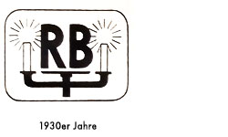 Rudolf Bauch Logo Marke 1930er Jahre