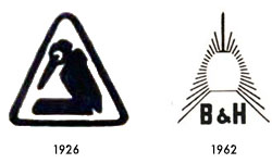 B&H
Böhme & Hennen GmbH Marke Logo 1926 und 1962