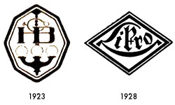 Hentschke, Buchholz Likro Logo, Marke 1923 und 1928