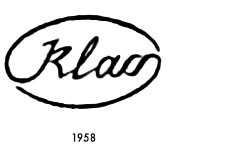 Joh. Klass  Logo, Marke 1958
