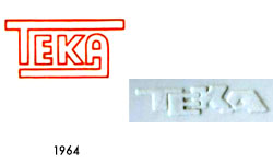 Teka Theod. Krägeloh & Comp Logo, Marke 1964