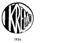 KREMO-WERKE Logo, Marke 1934
