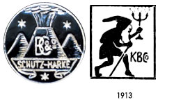 Kretzschmar, Bösenberg & Co., Logo, Marke 1913