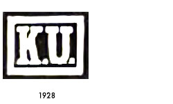 Kugella Logo, Marke 1928