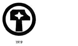 Aktiengesellschaft Lauchhammer Logo, Marke 1919