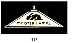 
Heinrich Meier
Meister Lampe Logo, Marke 1937