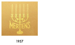 Friedrich Erwin Mertens Logo, Marke 1957