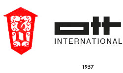 ott International Logo, Marke 1957