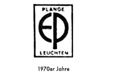 Ernst Plange Logo, Marke 1970er Jahre
