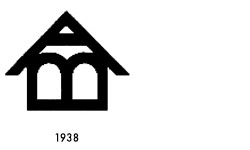 Porzellan-Industrie Akt.-Ges. Berghaus Logo, Marke 1938