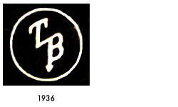 A. Theinert Logo, Marke 1936