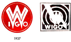 WIGO 
Gottlob Widmann Logo, Marke 1937 und 1951