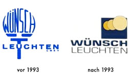 Wünsch Leuchten GmbH Logo, Marken 1993