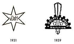 v. Dolffs & Helle Logo, Marke 1931 und 1959