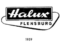 HALUX-Gesellschaft, Dahm & Stark, Logo, Marke 1959